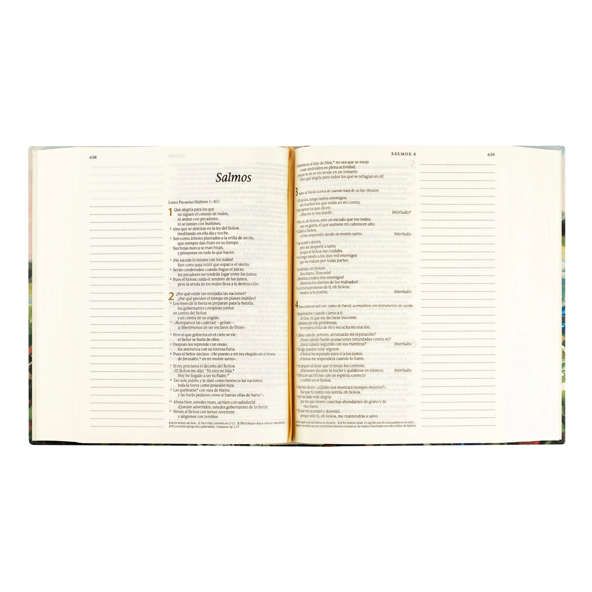 Biblia NTV para tomar notas en español: Tema Coram